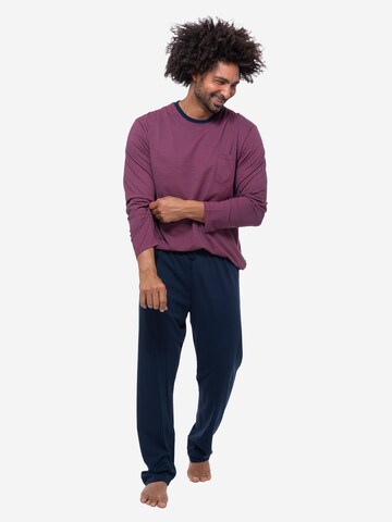 Ammann Pyjama lang 'Night & Home Cotton' in Mischfarben