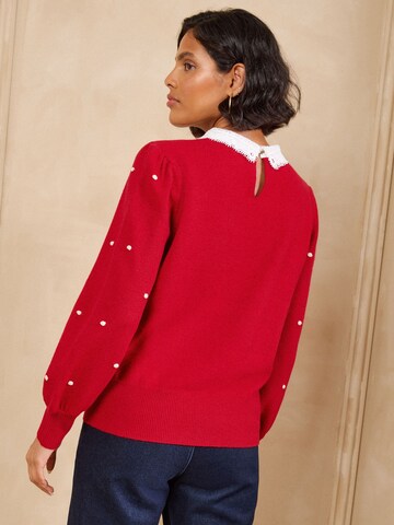 Pullover di love & roses in rosso