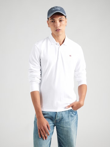 NAPAPIJRI Bluser & t-shirts 'EALIS' i hvid: forside