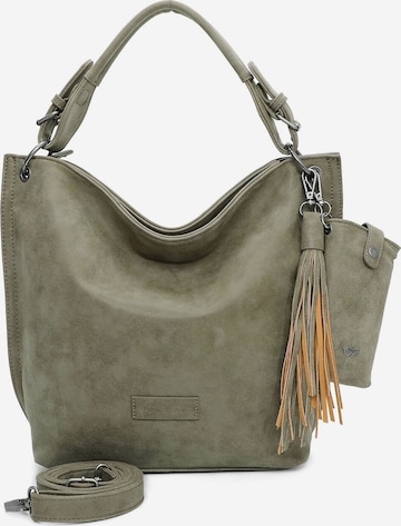 Fritzi aus Preußen Shoulder Bag in Green: front