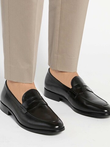 Dune LONDON Instappers 'Skylers' in Zwart