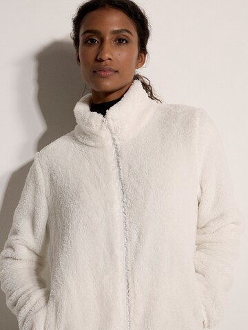 Apricot Between-Season Jacket in White