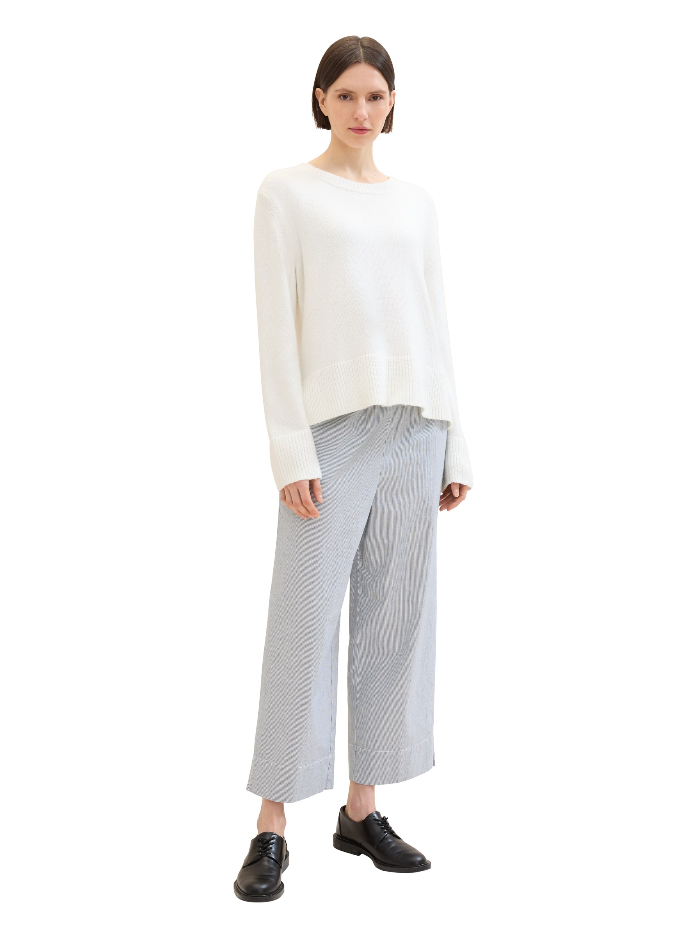 TOM TAILOR Свободный крой Штаны в Синий