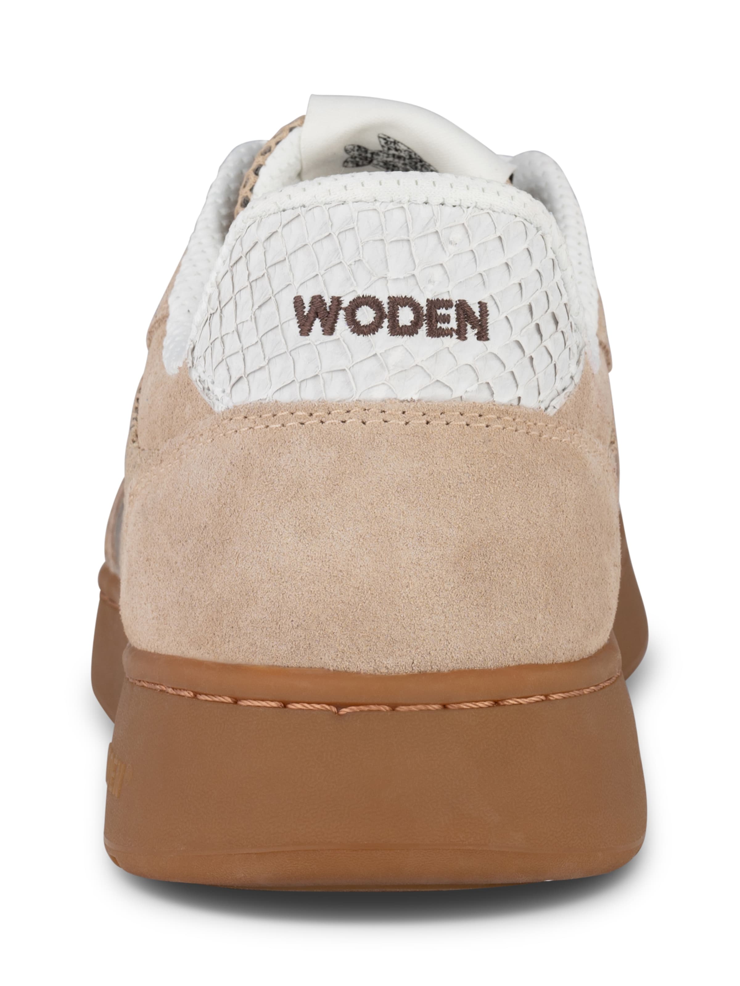 WODEN Platform trainers 'Frode' in Beige