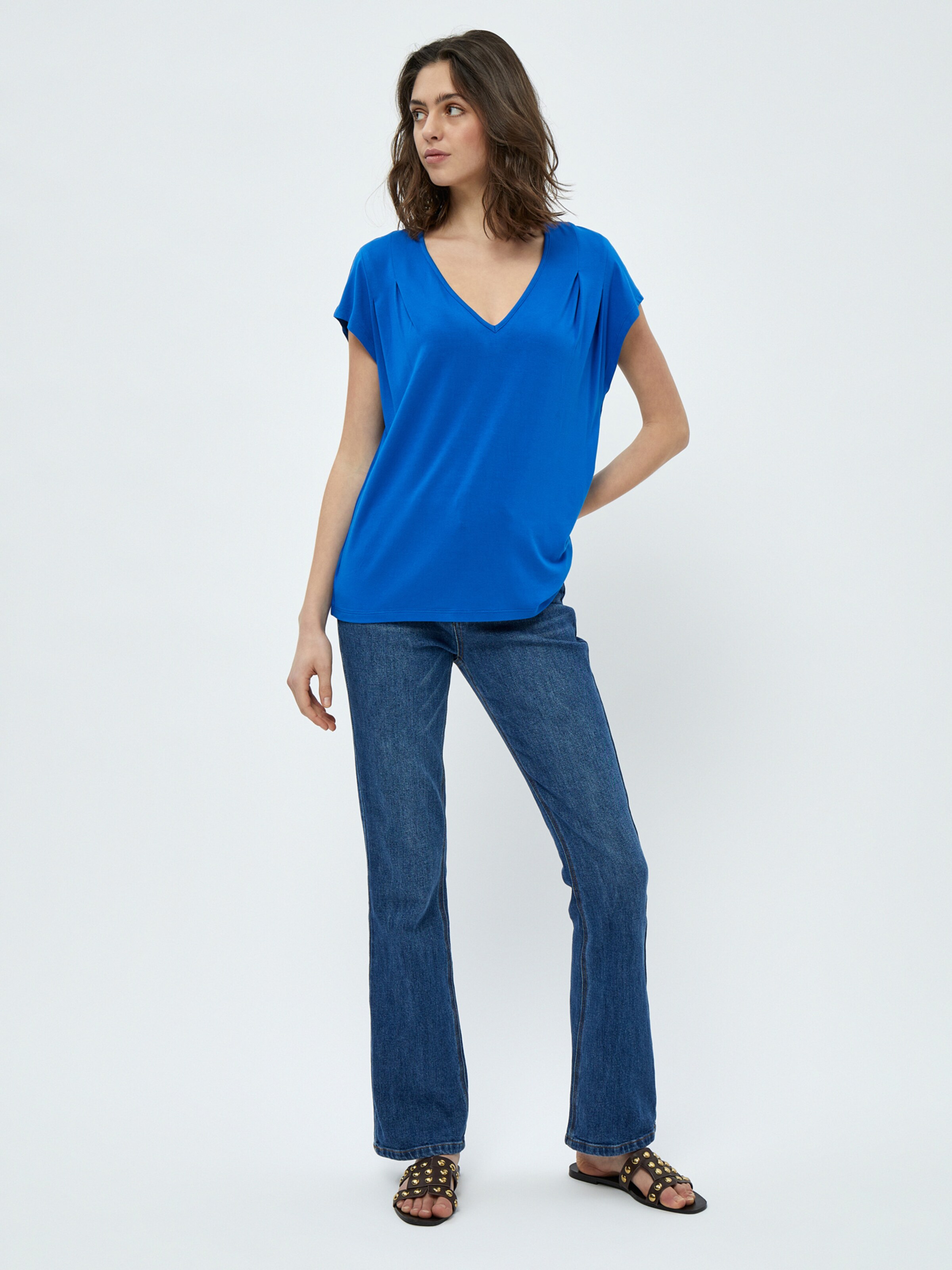 Frauen Shirts & Tops Peppercorn T-Shirt 'Rosalinda' in Blau - UC42018