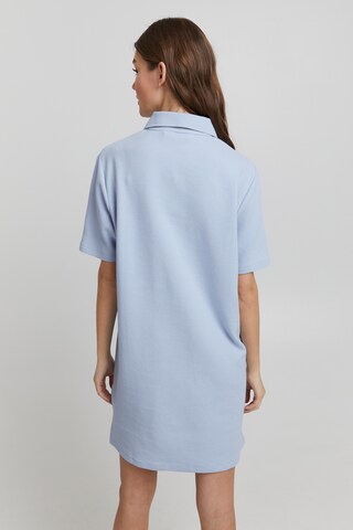 Robe-chemise Oxmo en bleu