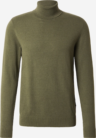 JJ Rebel Pullover 'JREBCALLUM' in Grün: Vorderseite