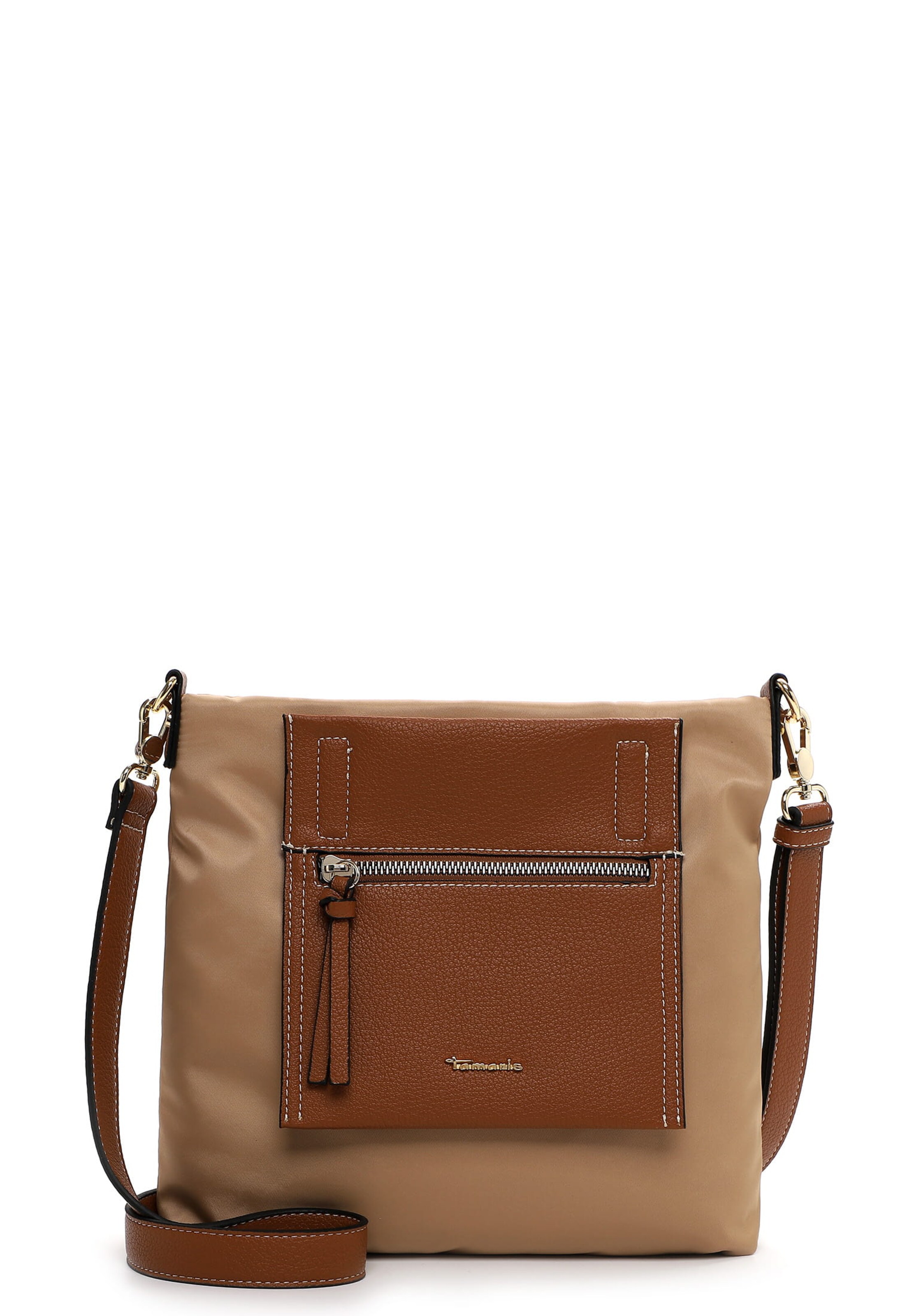 Sac bandoulière Tamaris en marron : devant