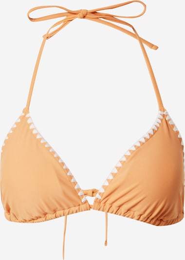 Guido Maria Kretschmer Women Bikiniöverdel 'Tammy' i orange / vit, Produktvy