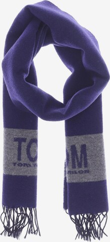 TOM TAILOR DENIM Scarf & Wrap in One size in Blue: front