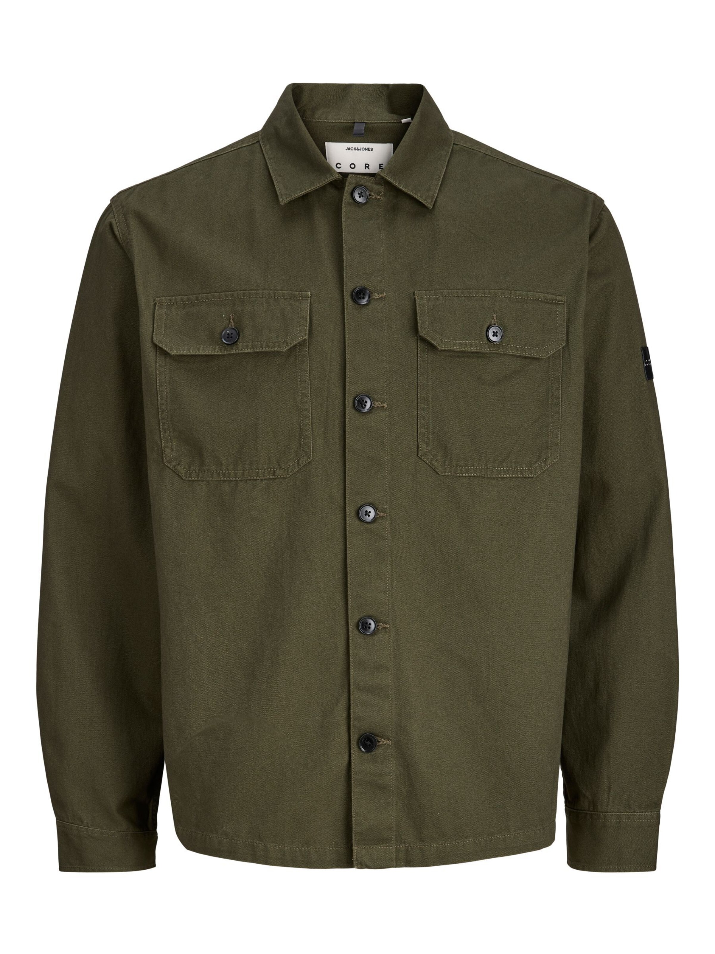 JACK & JONES Chemise en XXXL en olive, Vue avec produit