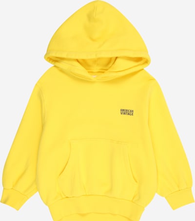 AMERICAN VINTAGE Sudadera 'IZUBIRD' en amarillo, Vista del producto