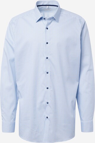 OLYMP Slim fit Button Up Shirt in Blue: front