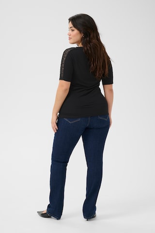 KAFFE CURVE - Camisa 'KCjunna' em preto