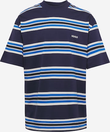 HUGO Blue - Camisa 'Natinolo' em azul: frente