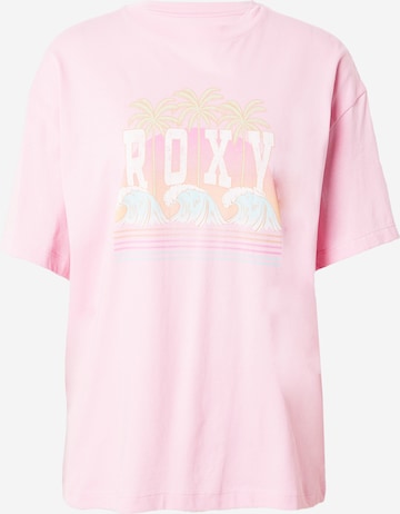 T-shirt 'DREAMERS WOM' ROXY en rose : devant