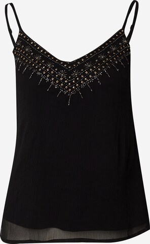 ABOUT YOU Top 'Leoni' in Black: front