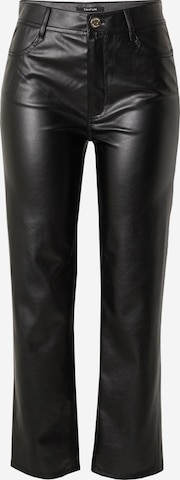 TAIFUN Regular Trousers in Black: front