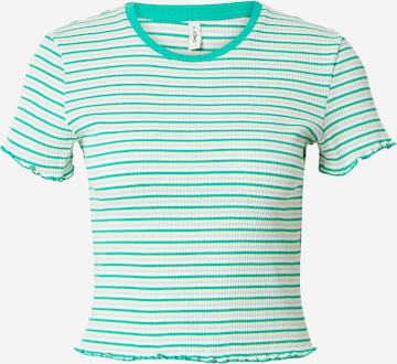 ONLY Shirt 'METTI' in Green: front
