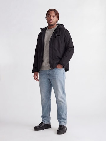 JACK & JONES - Chaqueta de invierno en negro