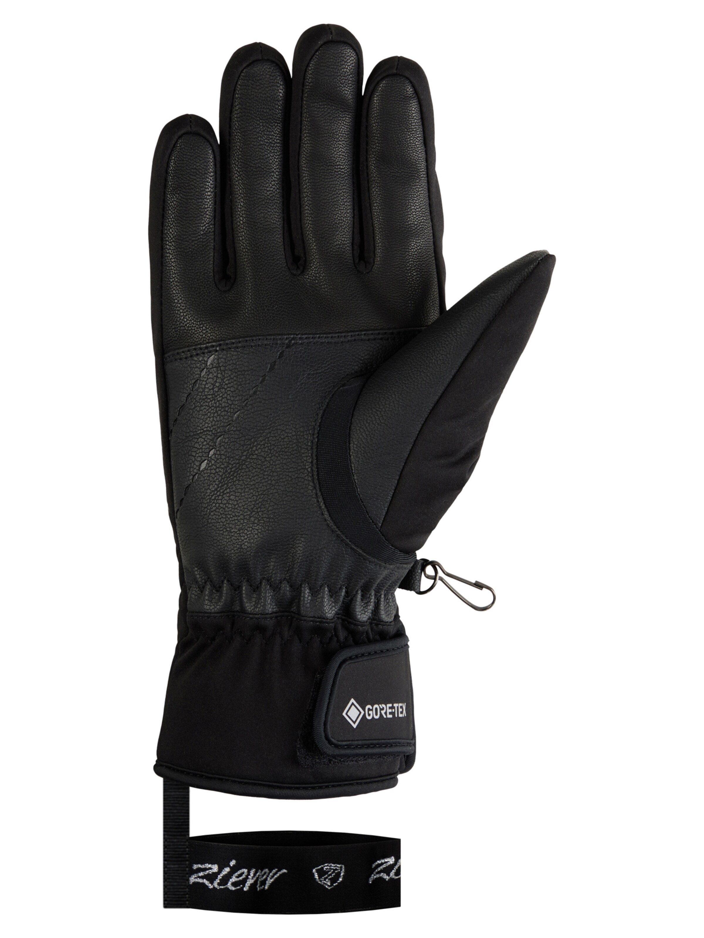 ZIENER Athletic Gloves 'Kainoa' in Black