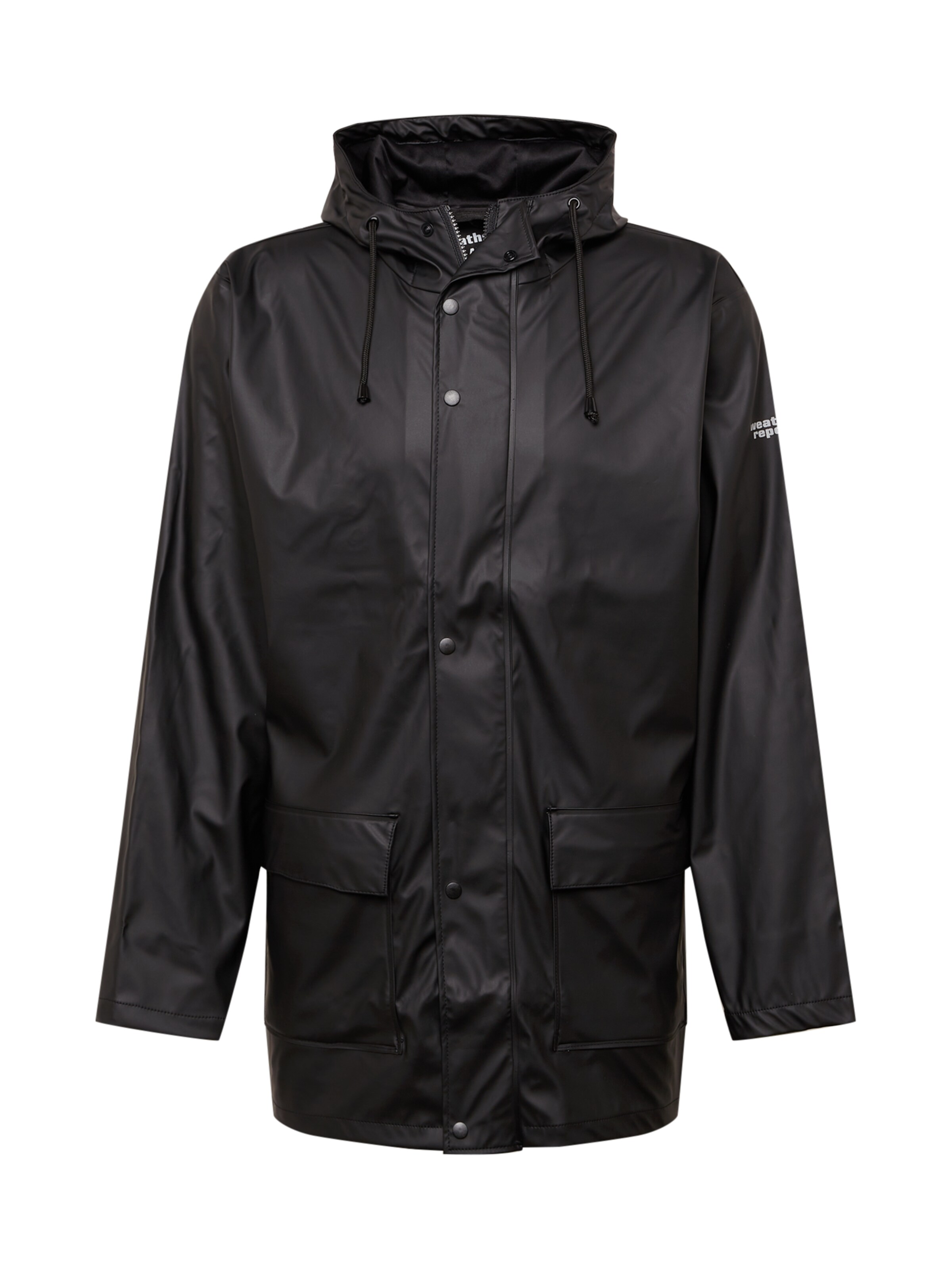 Weather Report Outdoor jacket 'Torsten' in Black: front