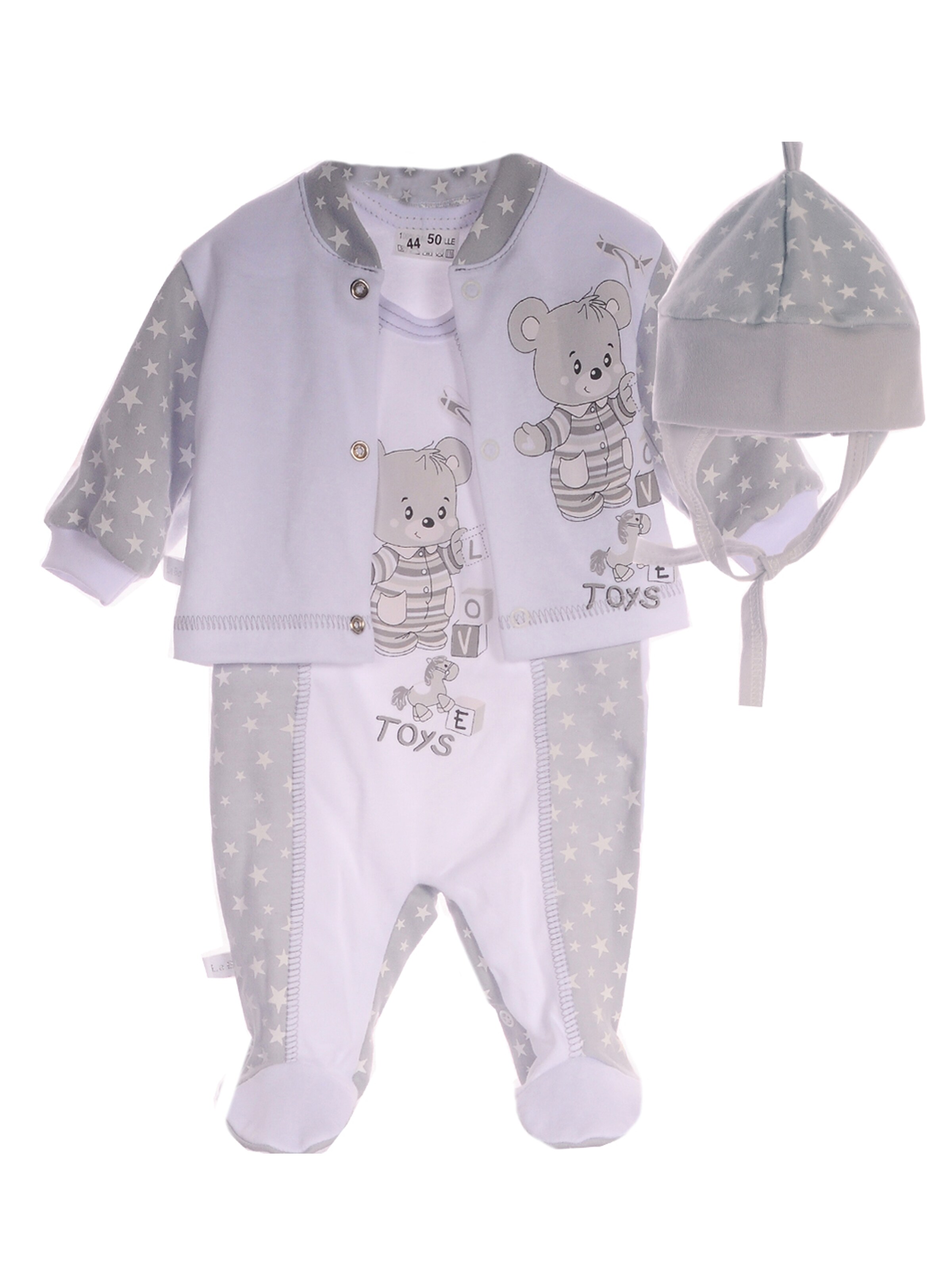 La Bortini Set‌‌‌‌‌ in Grau: Vorderseite