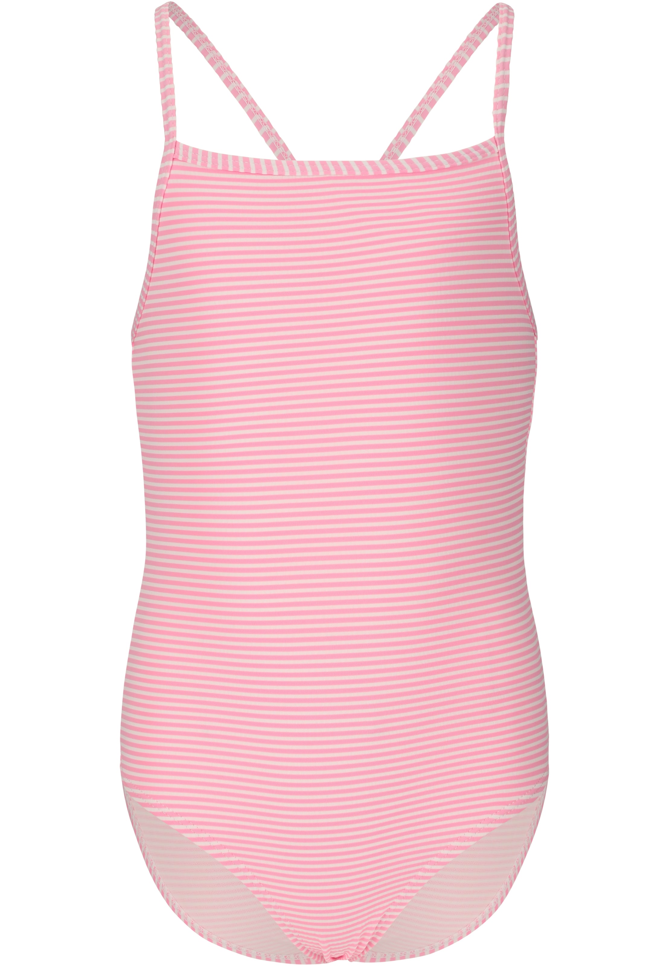 ZigZag Swimsuit 'Klaudia' in Pink: front