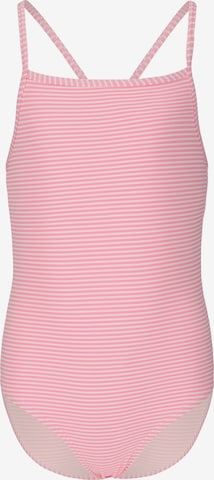 ZigZag Badanzug 'Klaudia' in Pink: Vorderseite