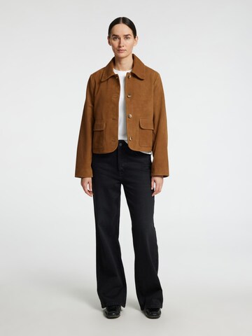 SELECTED FEMME Overgangsjakke i brun