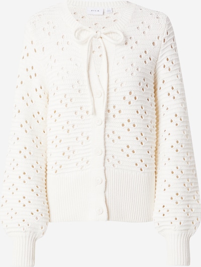 VILA Плетена жилетка 'Vibarella' в естествено бяло, Преглед на продукта
