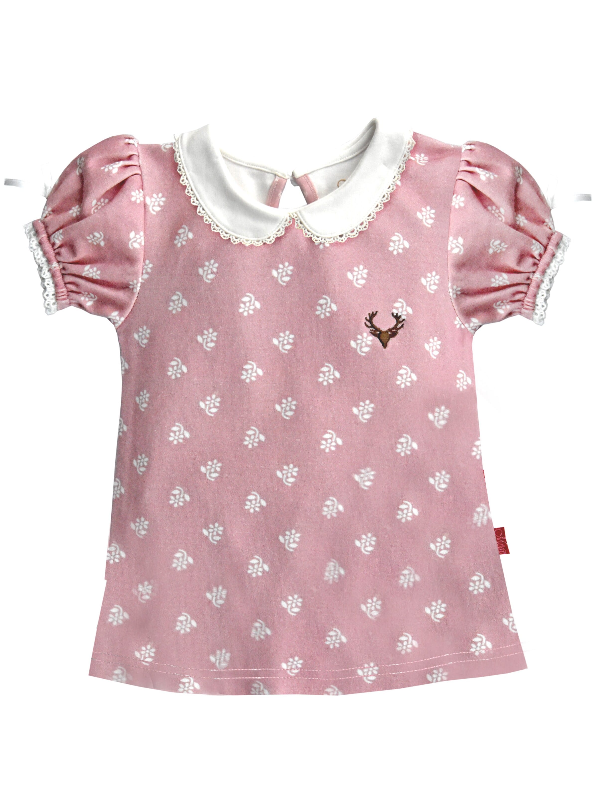 Mogo Shirt 'Bonegg'‌ in Pink: Vorderseite
