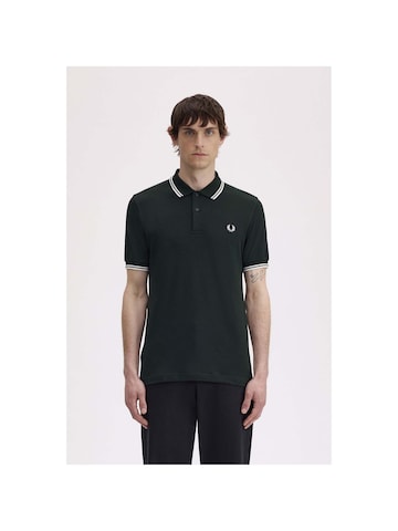 T-Shirt Fred Perry en vert : devant