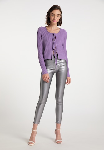 Cardigan myMo at night en violet