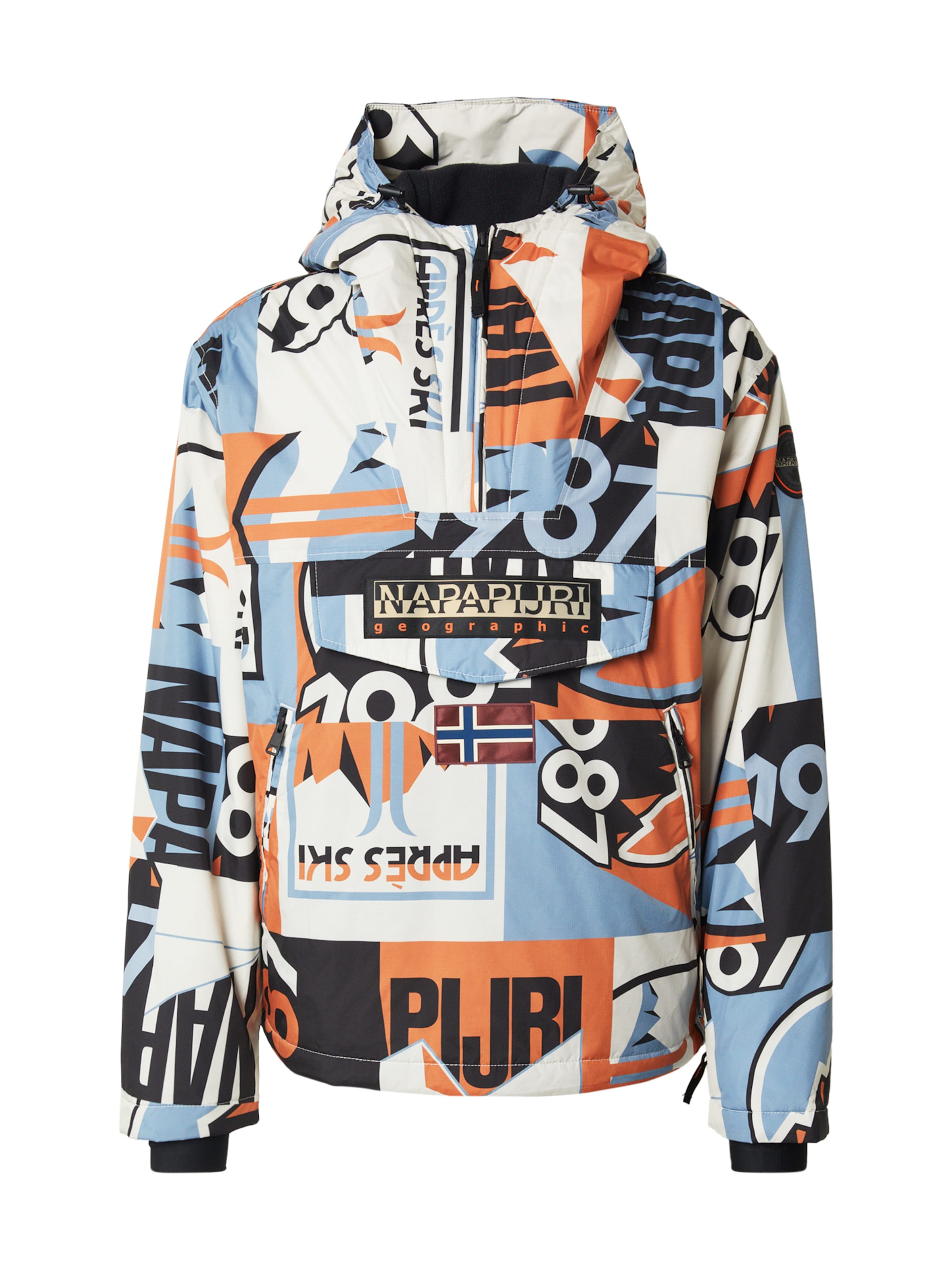 NAPAPIJRI Λειτουργικό μπουφάν 'RF NEXT' σε ανάμεικτα χρώματα: μπροστά