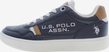 Sneaker bassa 'Tymes' di U.S. POLO ASSN. in blu: frontale