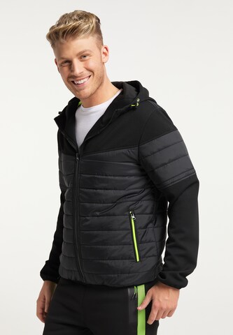 Mo SPORTS Between-Season Jacket in Black: front