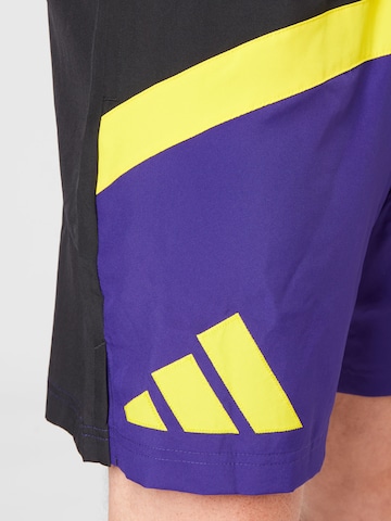 ADIDAS PERFORMANCE Regular Sportshorts 'Galaxy' in Schwarz