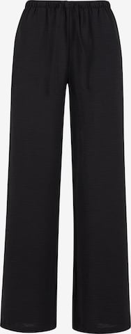 Wide Leg Pantalon Urban Classics en noir : devant