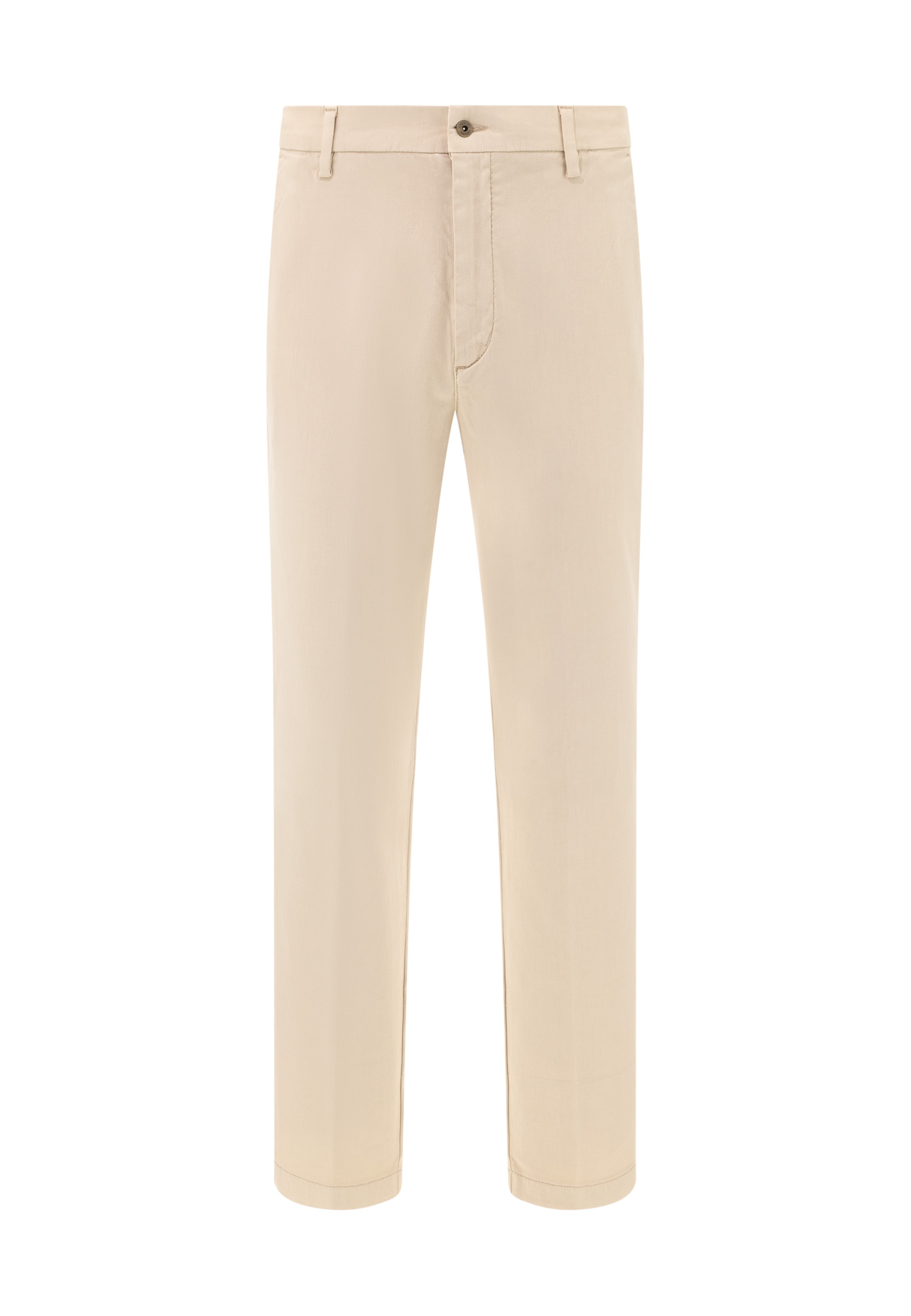 Boggi Milano Slimfit Hose in Beige: Vorderseite