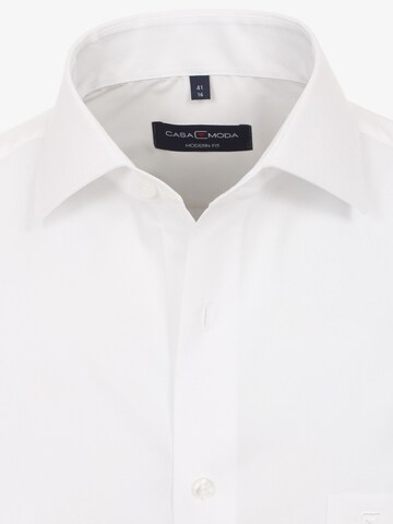 CASAMODA Regular fit Button Up Shirt in White