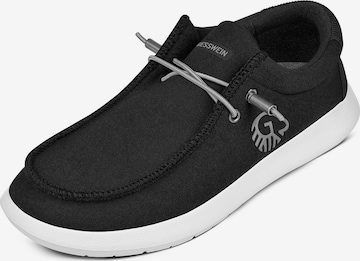 Mocassin GIESSWEIN en noir : devant