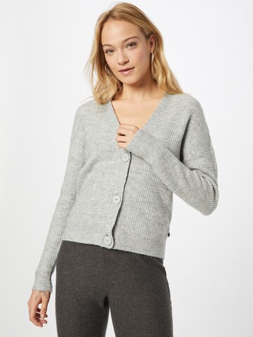 QS Strickjacke in Grau: predná strana