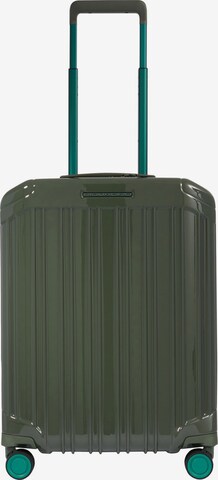 Piquadro Trolley 'PQ Light' in Groen: voorkant