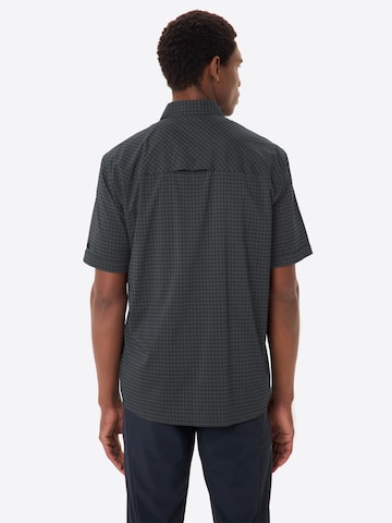 VAUDE Regular fit Athletic button up shirt 'Seiland IV' in Black