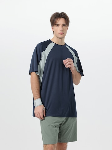 YOUTHUP Shirt 'Formgerecht' in Blue