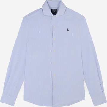 Coupe regular Chemise 'Elisée I' Scalpers en bleu : devant