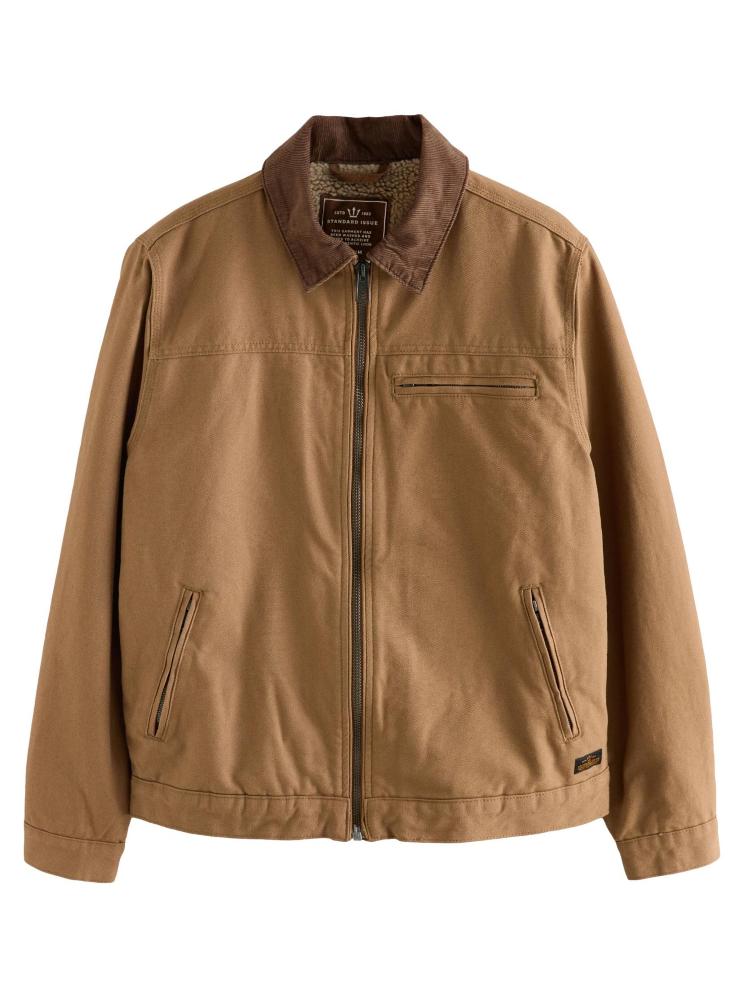 Next Φθινοπωρινό και ανοιξιάτικο μπουφάν σε ούμπρα / σκούρο καφέ, Άποψη προϊόντος