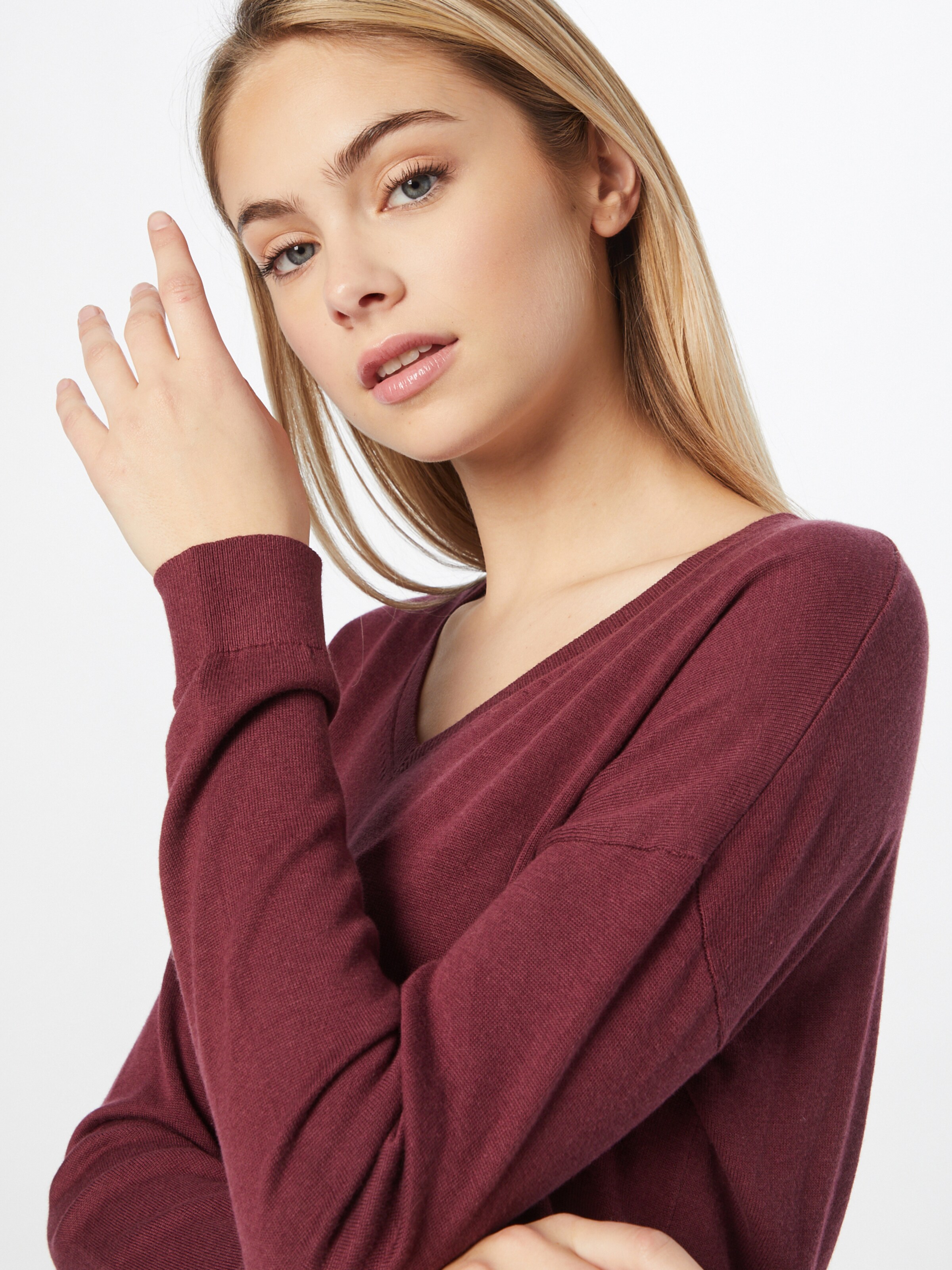 s.Oliver Pullover in Bordeaux 