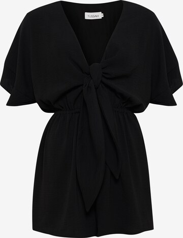 Tussah Jumpsuit 'LIANA' in Black: front